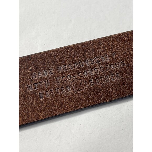 Timberland Mens Leather Belt Size 40 - Picture 5 of 7